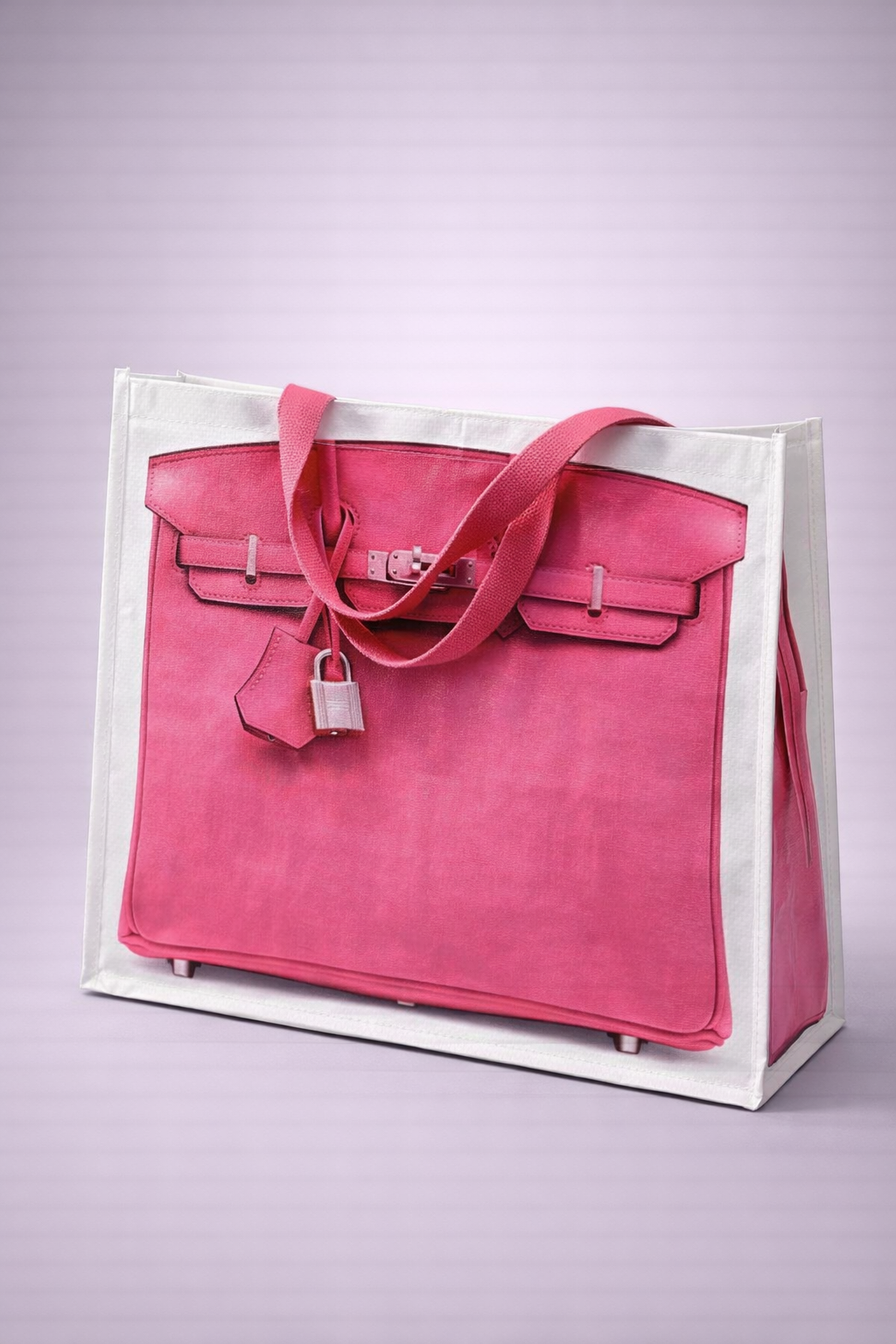 PANKY PINK  Grocery Tote Bag