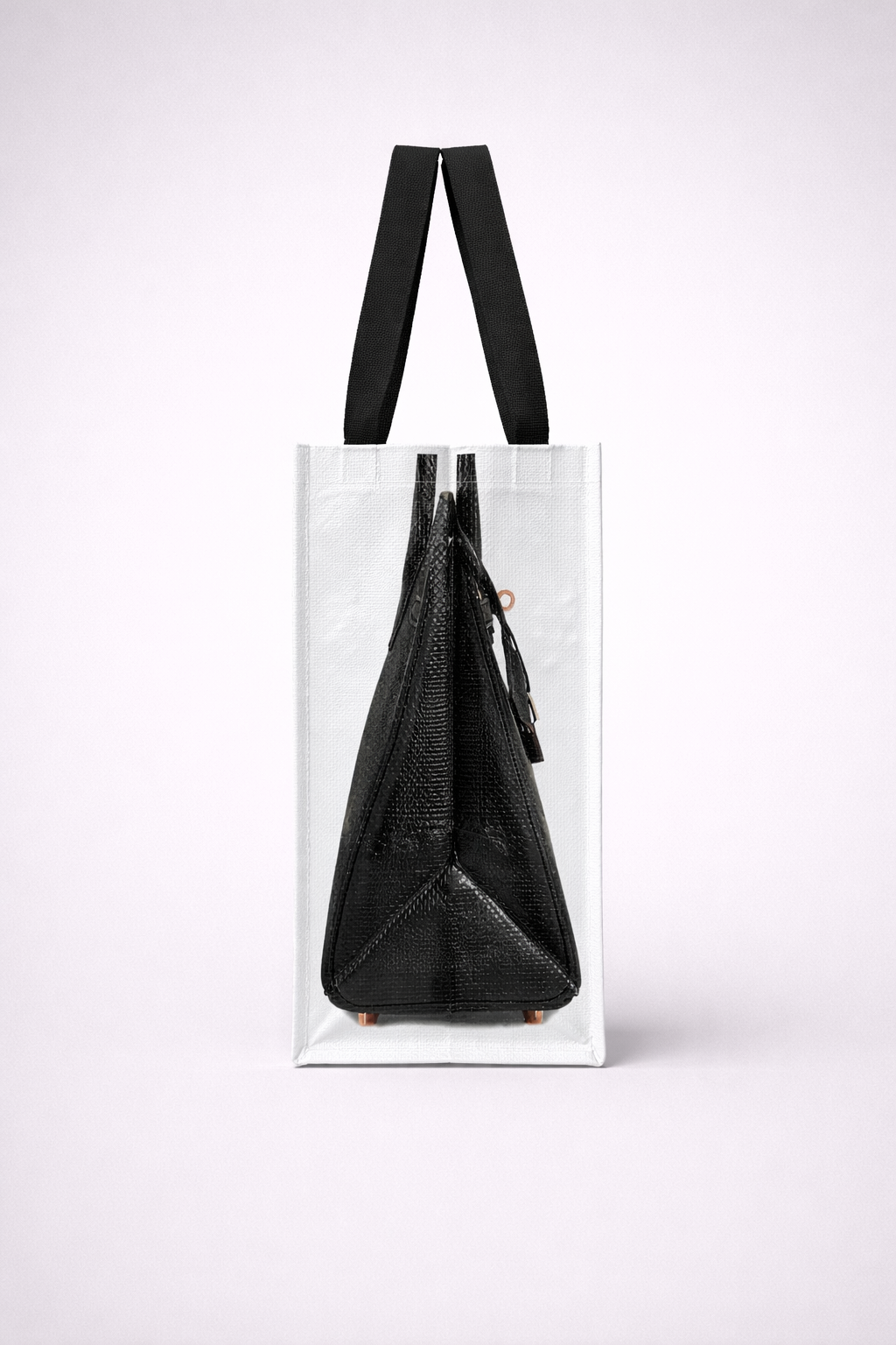 CHARCOAL  Grocery Tote Bag