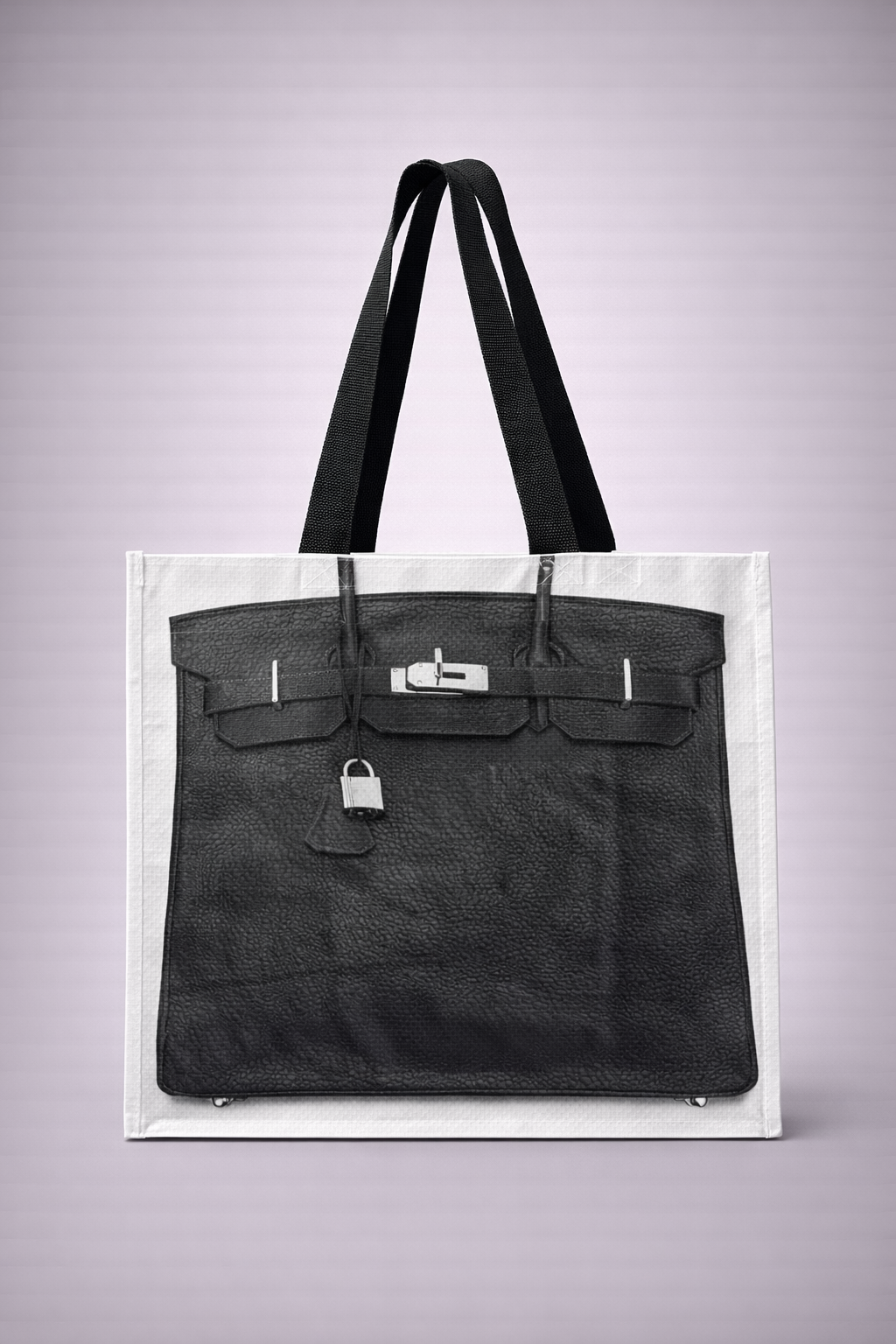 CHARCOAL  Grocery Tote Bag