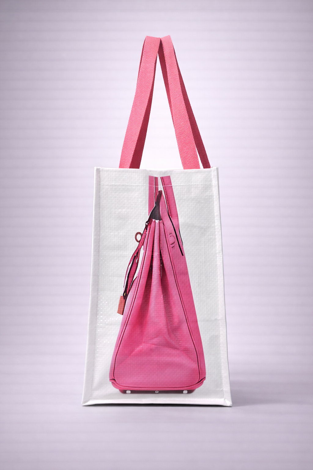 PANKY PINK  Grocery Tote Bag
