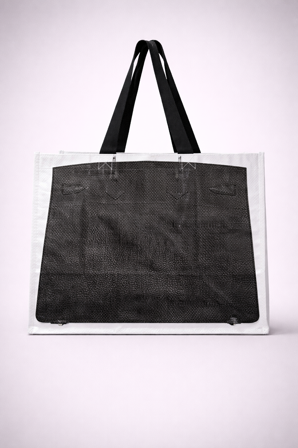 CHARCOAL  Grocery Tote Bag