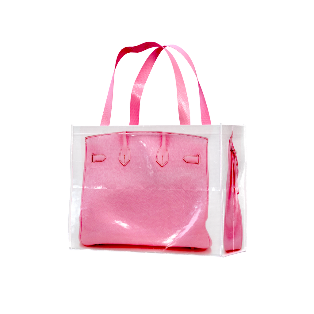 PANKY PINK  Grocery Tote Bag