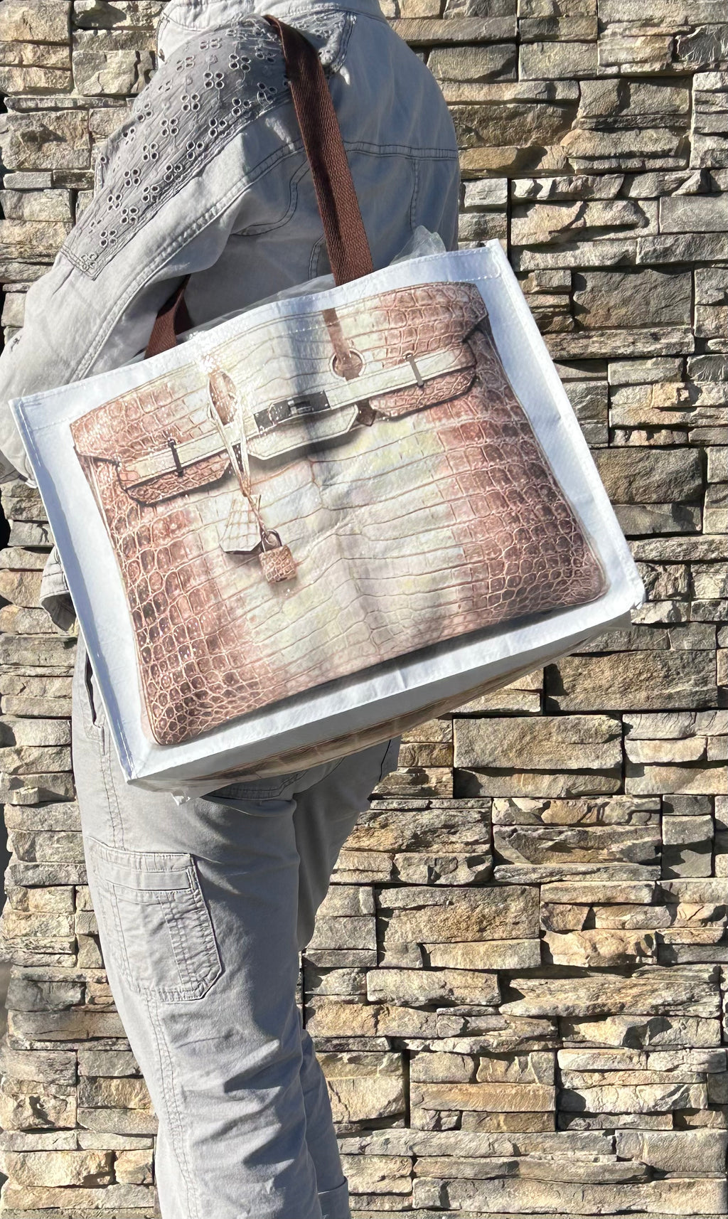 OYSTER Grocery Tote Bag