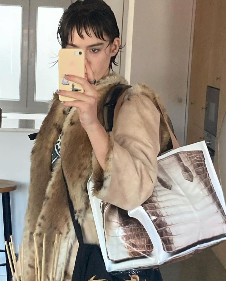 OYSTER Grocery Tote Bag